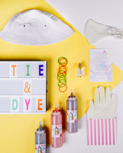 Load image into Gallery viewer, bucket hat, summer, tie dye, tiedyefashion, DIY, color, dye, bright