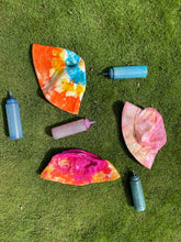 Load image into Gallery viewer, bucket hat, summer, tie dye, tiedyefashion, DIY